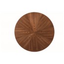 Стол обеденный SIGNAL AMADEO орех/черный мат 100